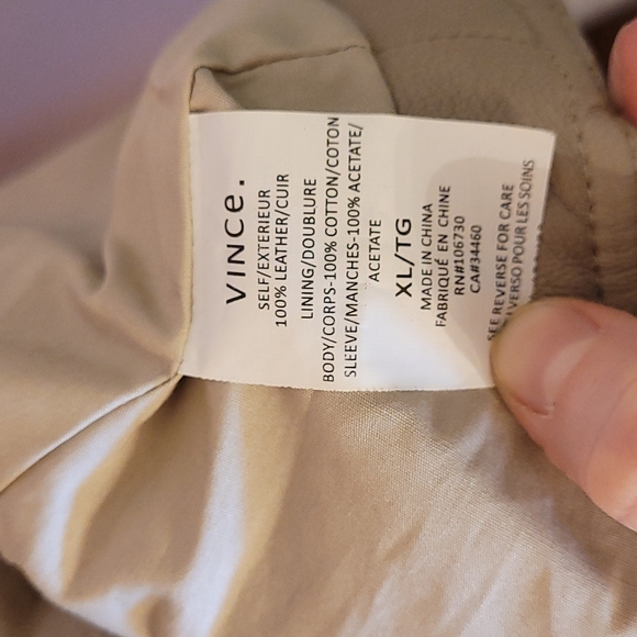 VINCE oatmeal leather - Picture 10 of 11